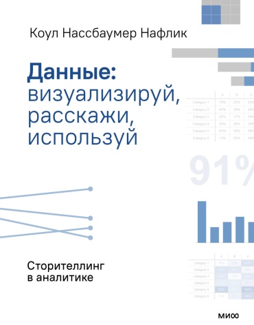 Коул Нассбаумер Нафлик: «Данные: визуализируй, расскажи, используй. Сторителлинг в аналитике» Коул Нассбаумер Нафлик