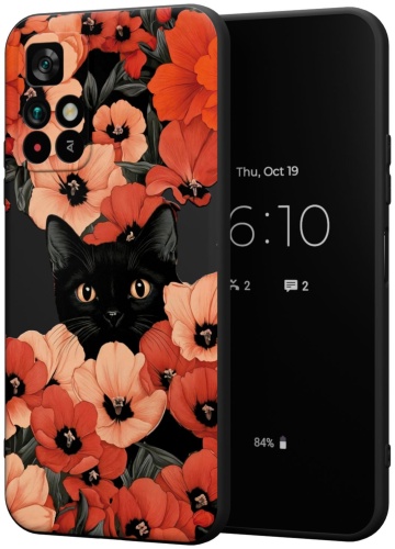 Чехол Mcover для POCO Poco M4 Pro рисунок
