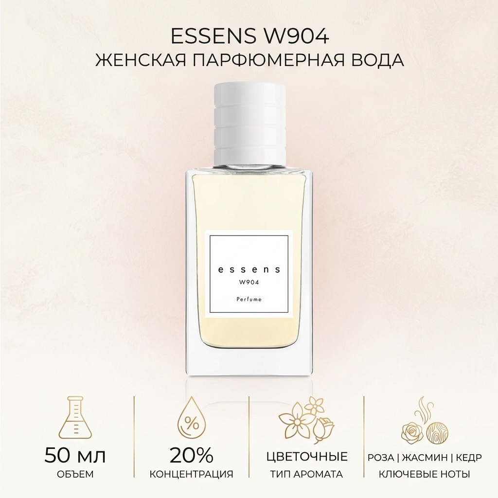 ESSENS W904 парфюмерная вода EDP 50 мл, для женщин