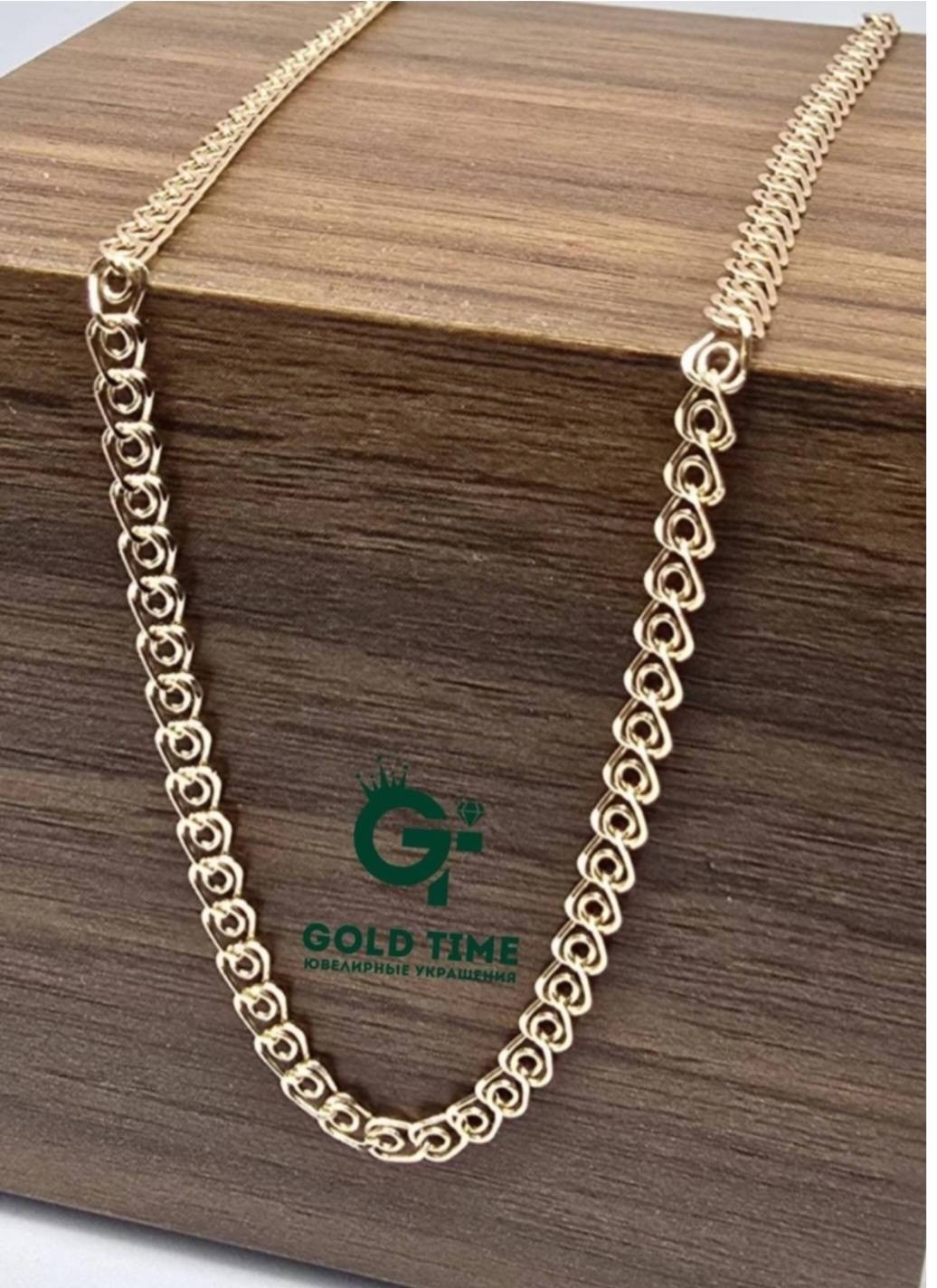 GOLD TIME 085789673 длина 55 см, вес 2.4 г золото, плетение лав