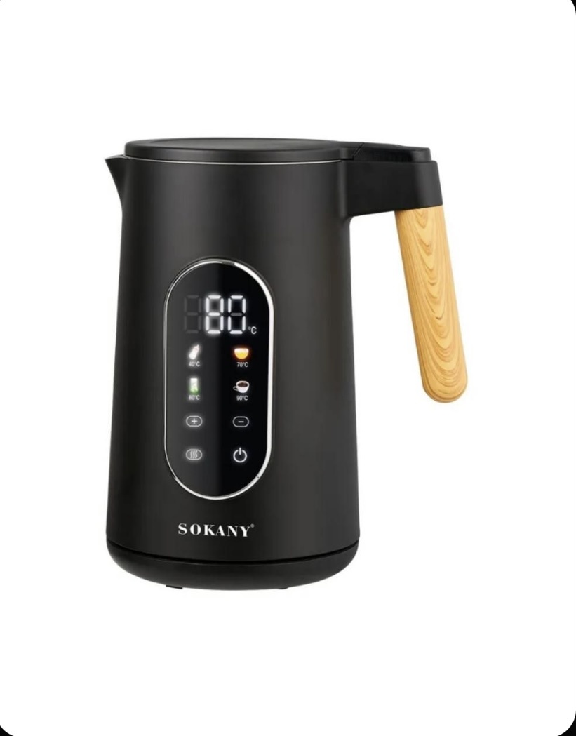 Электрочайник SOKANY Sk-09052 черный