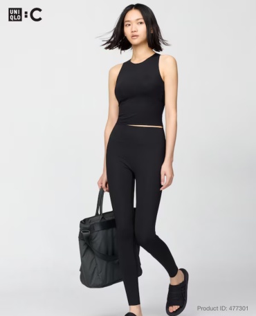 Леггинсы Uniqlo черный
