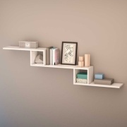 Полка D.S.L. Company Адель, 145.4х19.5x44 см, белый