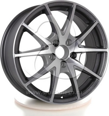 Cross Street CR-17 GMF 60.1 6x15/4x100 D60.1 ET40 4 диска черный, серебристый, графит
