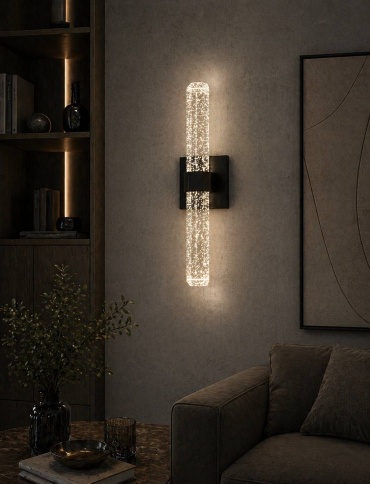 Бра настенный Oskar LED, черный