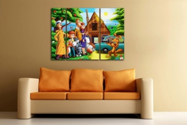 Room Art KZ модульная картина Простоквашино 120x85 см