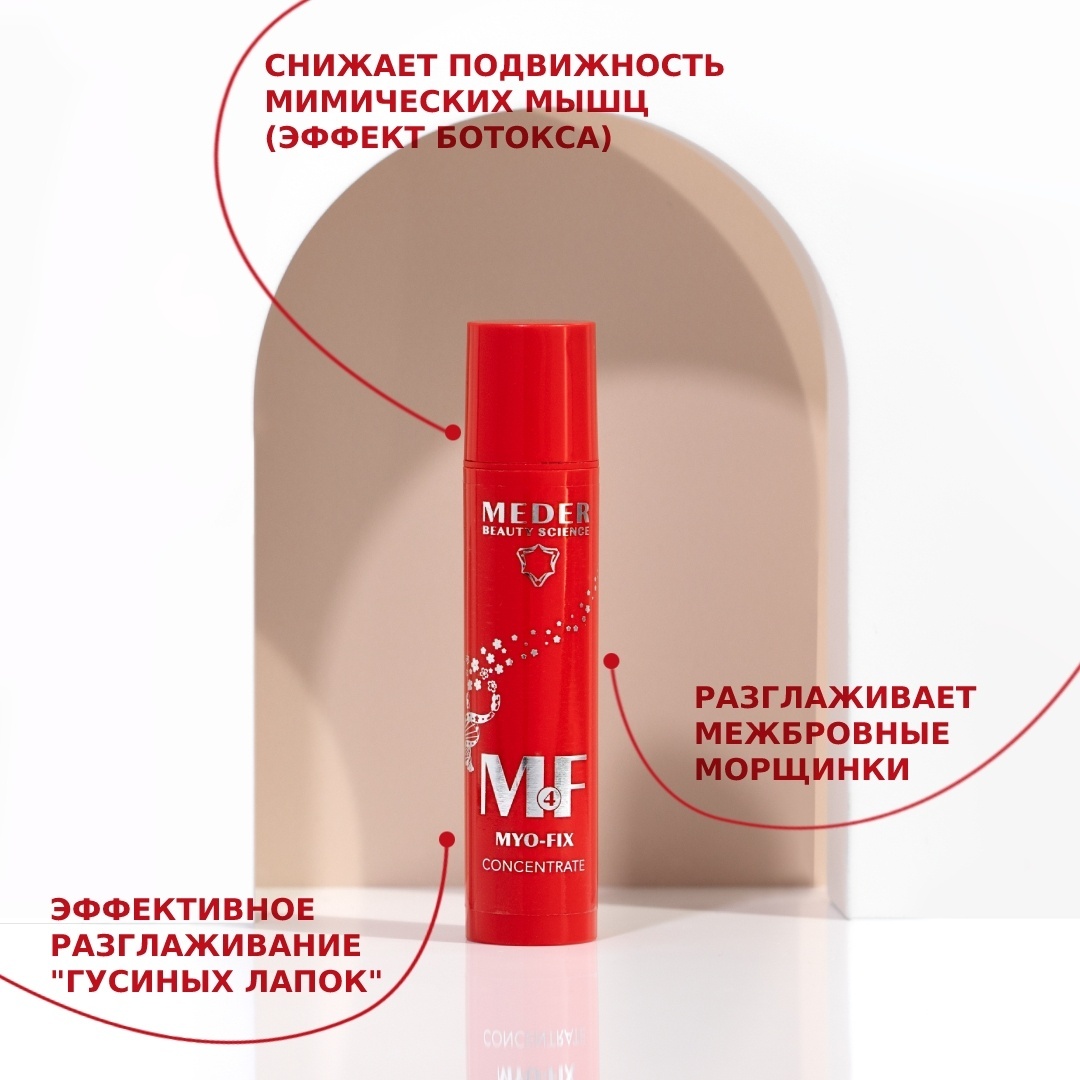 Meder сыворотка-концентрат Myo Fix 4 для лица, для области вокруг глаз 15 мл