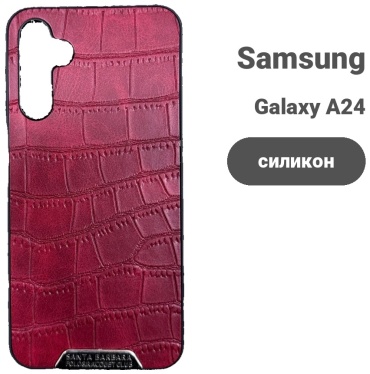 Чехол Santa Barbara для Samsung Galaxy A24 красный