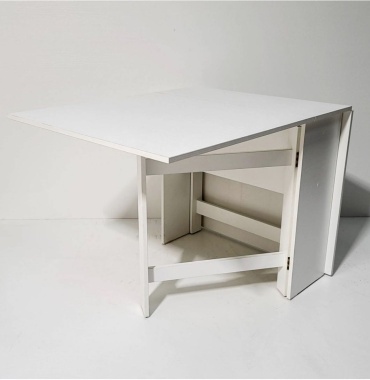 Стол-книжка 620973276, 130х60x75 см, ЛДСП, белый