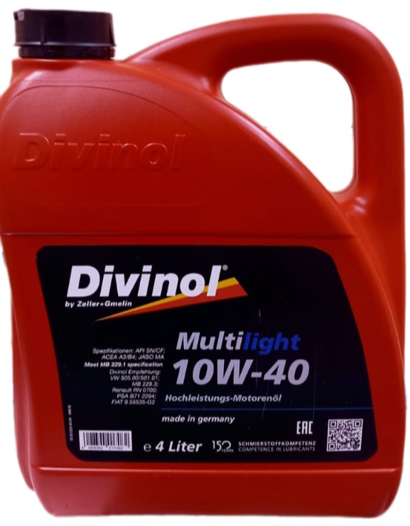 Купить Моторное масло Полусинтетическое Divinol Divinol Miltilight ...