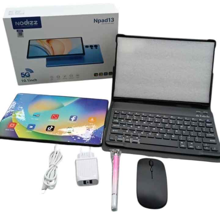 Планшет Nodizz Npad13 10.1 дюйм 12 Гб/512 Гб черный, голубой