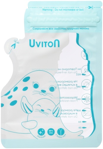 Пакет Uviton 0642, объём 220 мл, 30 шт