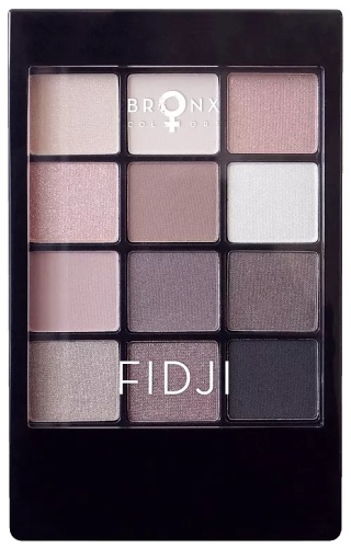 Bronx Colors тени сухие Палетка теней для век Fidji Фиджи