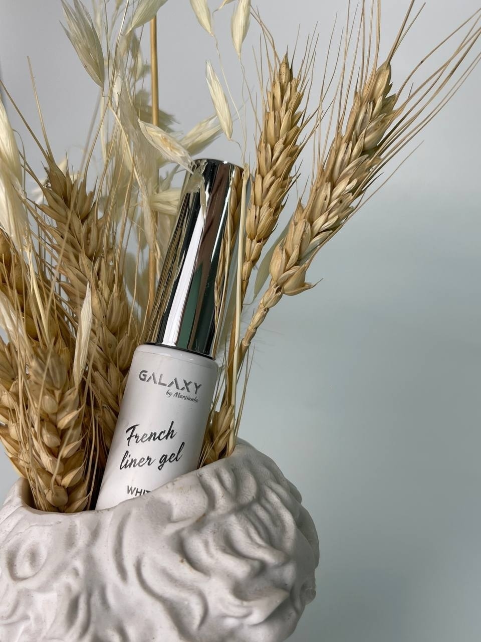 Galaxy гель-краска French liner Gel холодный белый 8 мл
