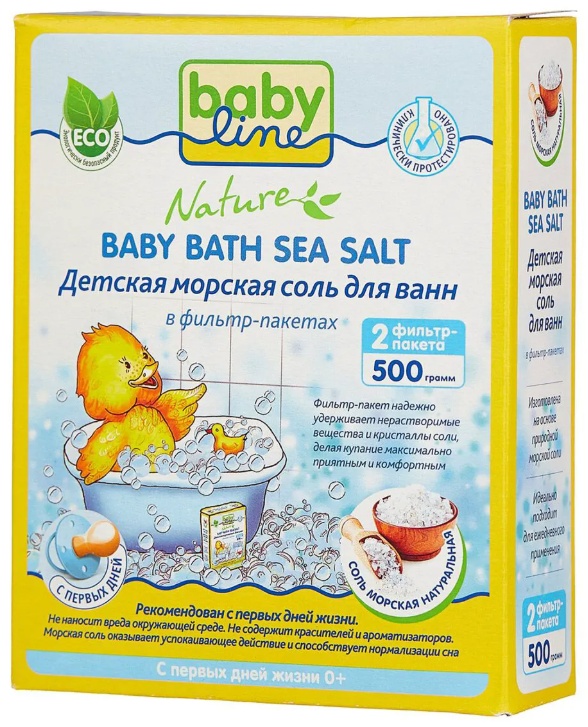Dr.Tuttelle Детская Соль морская для ванн с 0+ м морская соль 500 г