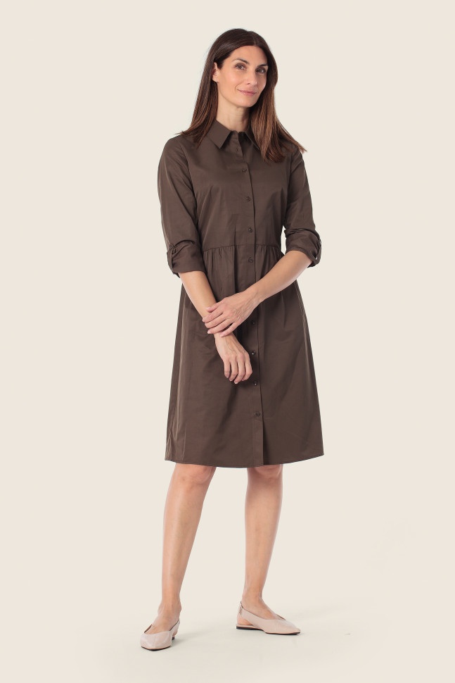 Платье-рубашка GERRY WEBER коричневый