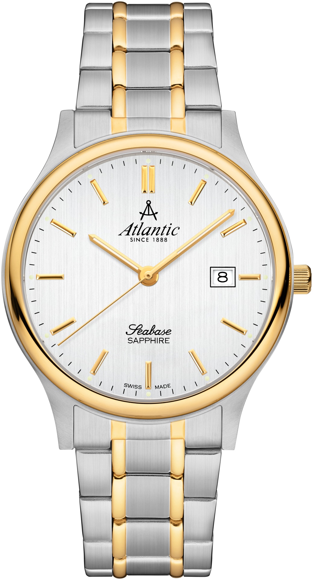Кварцевые Atlantic 60348.43.21 нержавеющая сталь