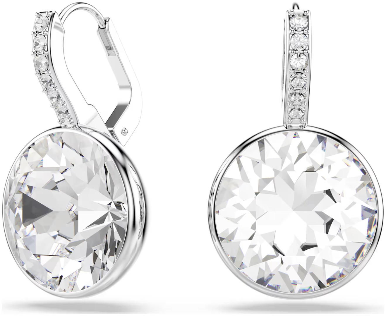 Серьги Swarovski бижутерный сплав, кристаллы Swarovski