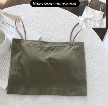 Кроп-топ ARALAS хаки