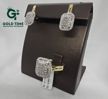GOLD TIME 681481449 вес 9.1 г золото, бриллиант