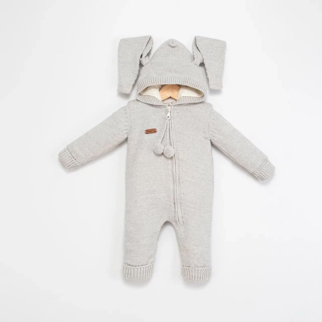 Комбинезон BabyMy серебристый