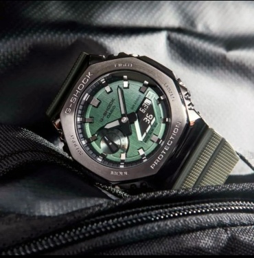 Кварцевые CASIO GM-2100B-3A пластик