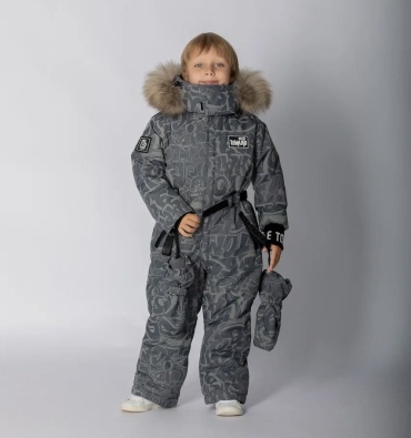 Комплект с комбинезоном Ice Tomas графит