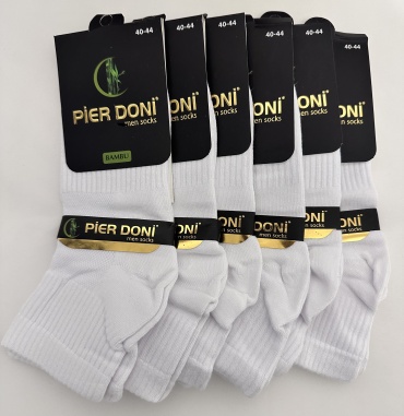 Носки PIER DONI 6 пар белый 40/44