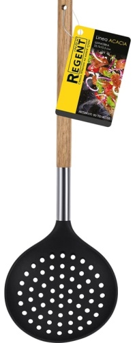 Шумовка Regent Inox дерево, силикон, 1 шт