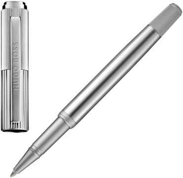 Ручка роллер Hugo Boss Striade Chrome HSS6565B 1 шт, 0.5 мм, цвет чернил мультиколор