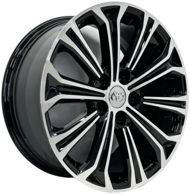 Top Grade 6435 7.5x17/5x114.3 D60.1 ET40 4 диска черный, серебристый