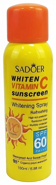 SADOER Whiten Vitamin C sunscreen спрей солнцезащитный для тела 150 мл