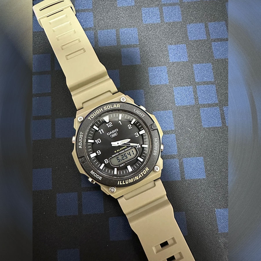 Кварцевые CASIO AQ-S820W-5AVDF пластик