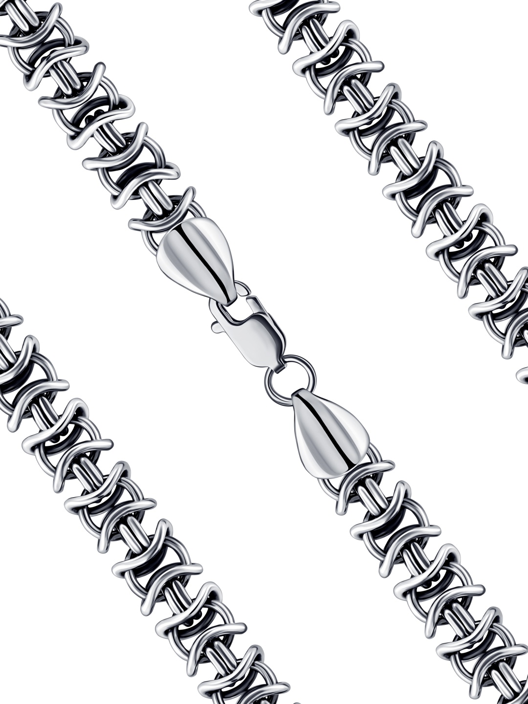 Lucente Silver BRA-LU-925-3979326-20 длина 20 см, вес 30.55 г серебро, плетение фантазийное