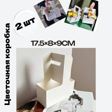 Коробка S-ta 2 шт, 17.5х8х9 см