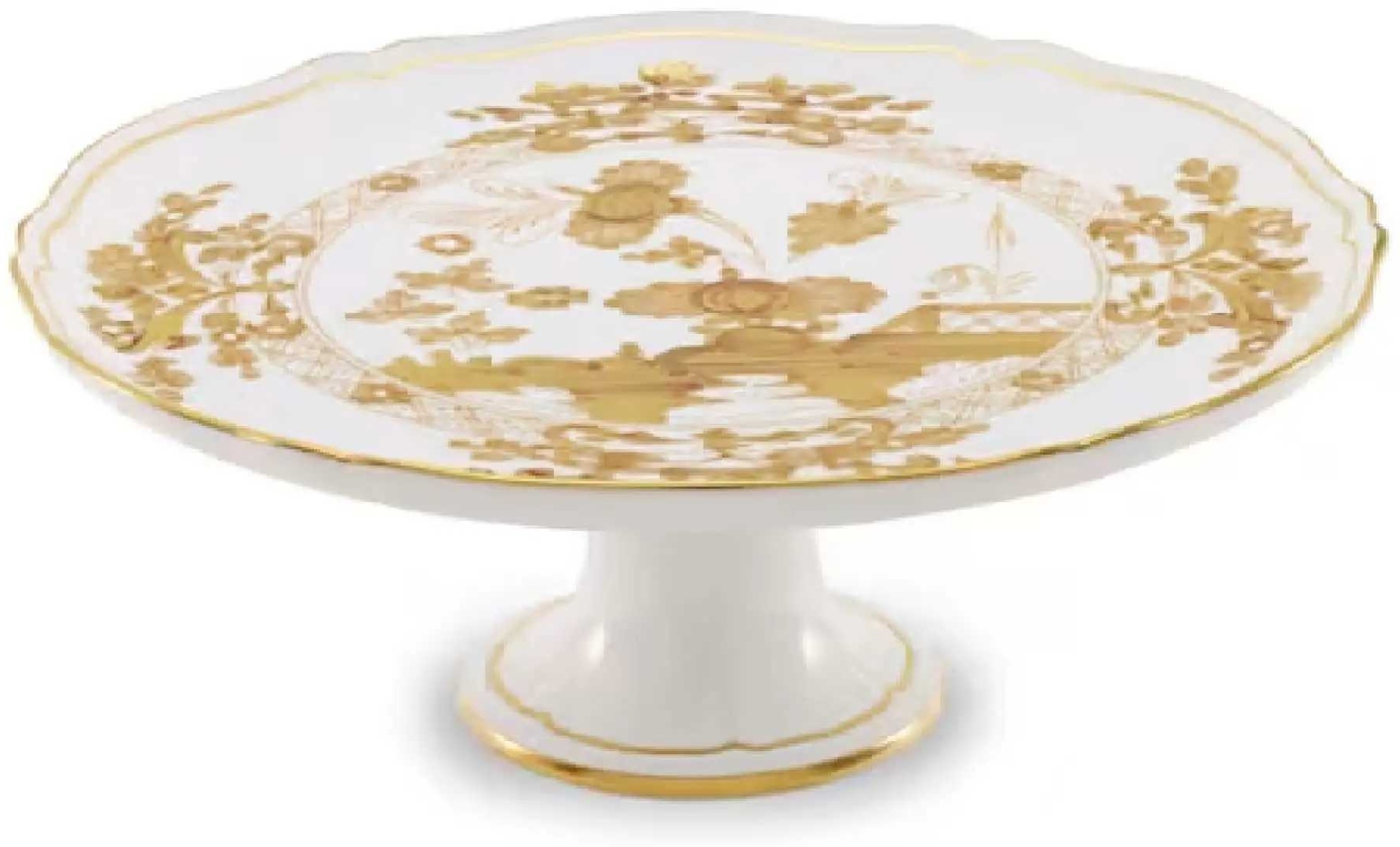 Ginori 1735 тортница ORIENTE ITALIANO AURUM 003RG00FCT400LX0305G00133000 круглая 1 шт