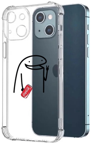 Чехол DiCase для Apple iPhone 15 прозрачный
