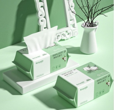 Одноразовые хлопковые полотенца ORGANIC COTTON 100 шт