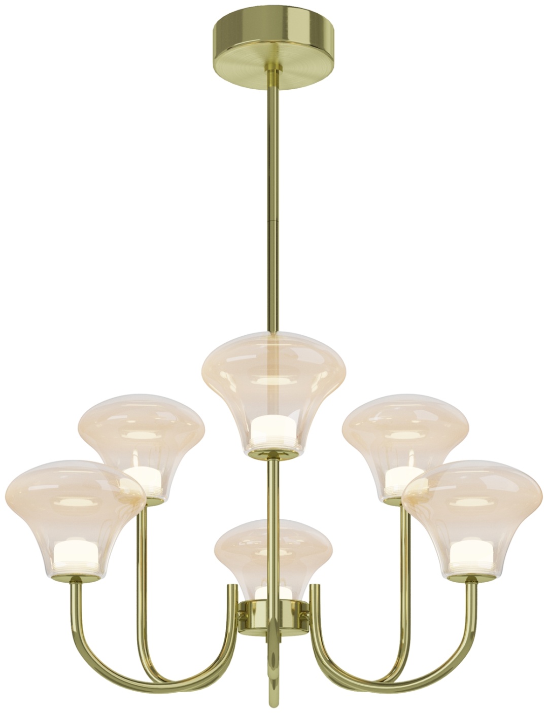Люстра подвесная Maytoni LED, кол-во ламп: 6 шт
