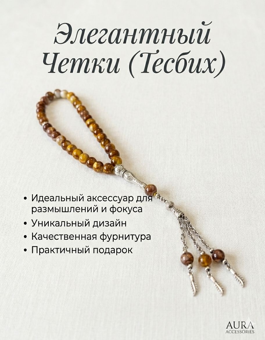 Четки 4love4you ручные искусственный камень 30 см