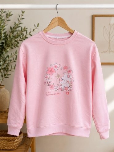 Свитшот Hello Kitty Hello Kitty Kuromi розовый