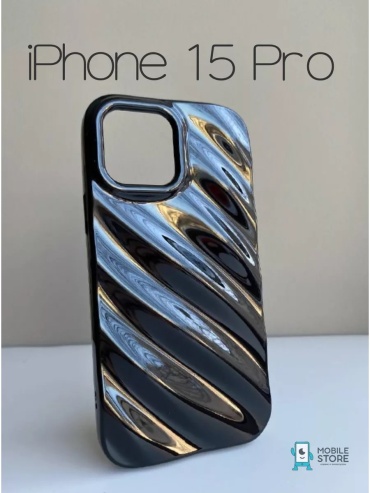 Чехол Mobile Store для Apple iPhone 15 Pro черный