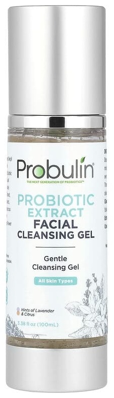 Probulin Очищающий гель для лица с экстрактом пробиотика, лаванды и цитрусовых, 100 мл гель 100 мл