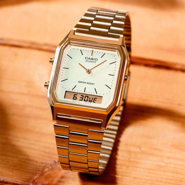 Кварцевые CASIO AQ-230GA-9DMQ пластик