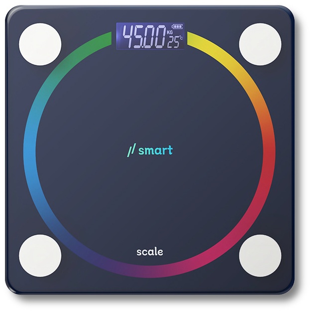 Напольные весы электронные DAVOS_scales_blue до 180 кг