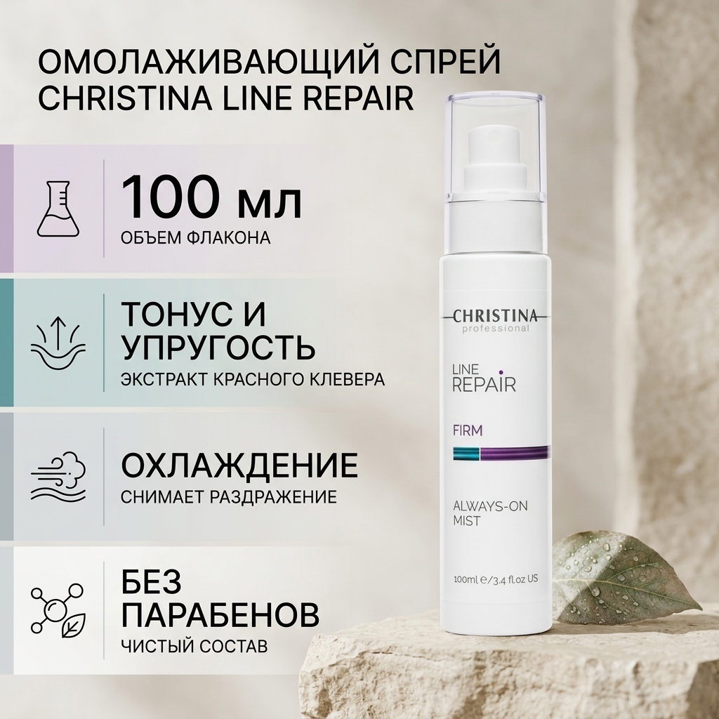 Омолаживающий спрей Christina Line Repair, 100 мл