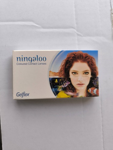 Контактные линзы Gelflex Parzivals shop Ningaloo Bay Blue 2T -9 кривизна 8.6 на месяц 2 шт