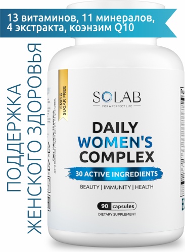 SOLAB Daily Women's Complex капсулы 90 шт