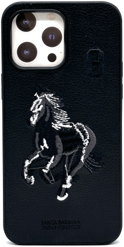 Чехол Santa Barbara Polo & Racquet Club для Apple iPhone 14 Pro Max черный