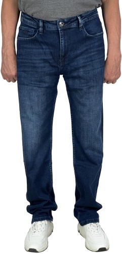 Джинсы прямые Trussardi синий